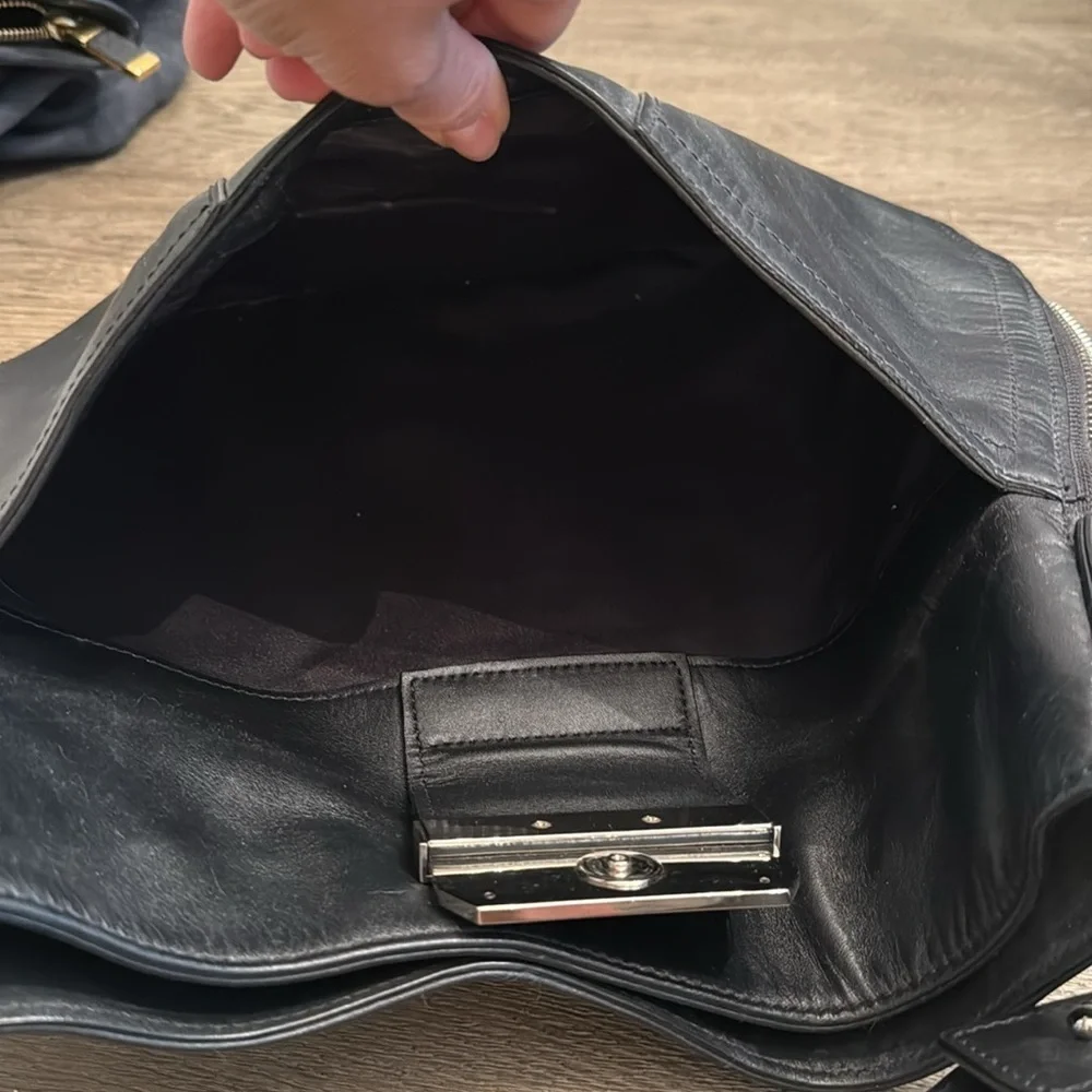 Milly Leather Shoulder Bag